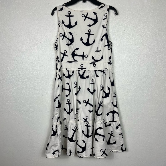 J. Crew Anchor Nautical Dress size 2 with pockets - Picture 4 of 9